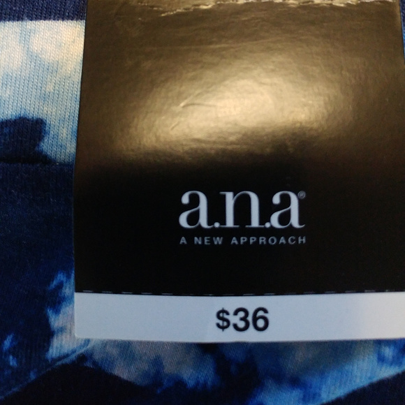 a.n.a - Tie-dyed striped Rayon knit skirt - Picture 6 of 7